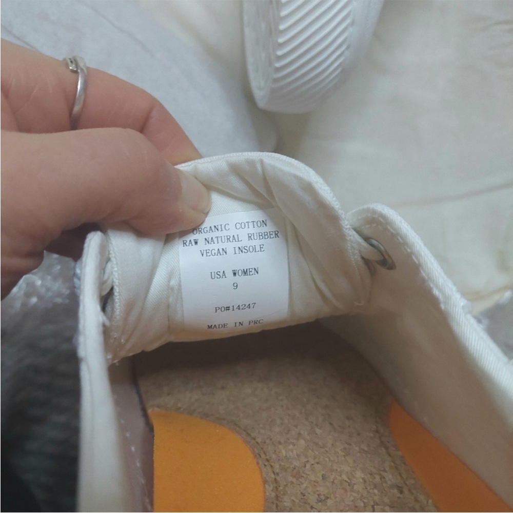 Quince Off-White Eco organic cotton Women's Sneakers - Picture 11 of 11